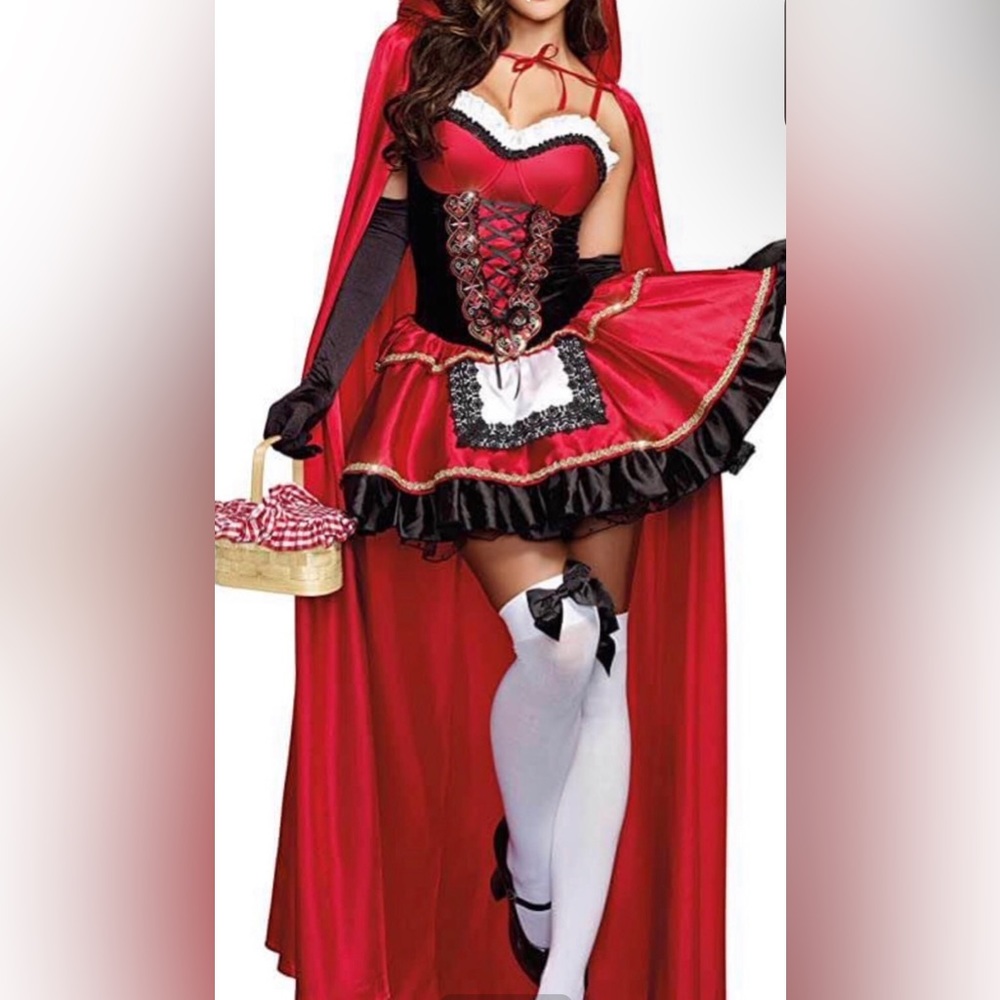Women Red Riding Hood Halloween Costume